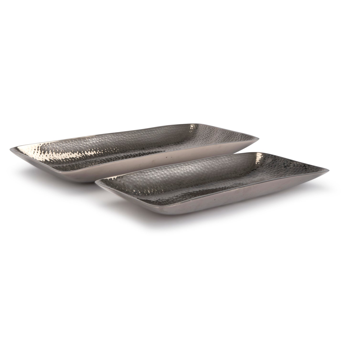 Shiny Rectangular Decorative Tray (Large)