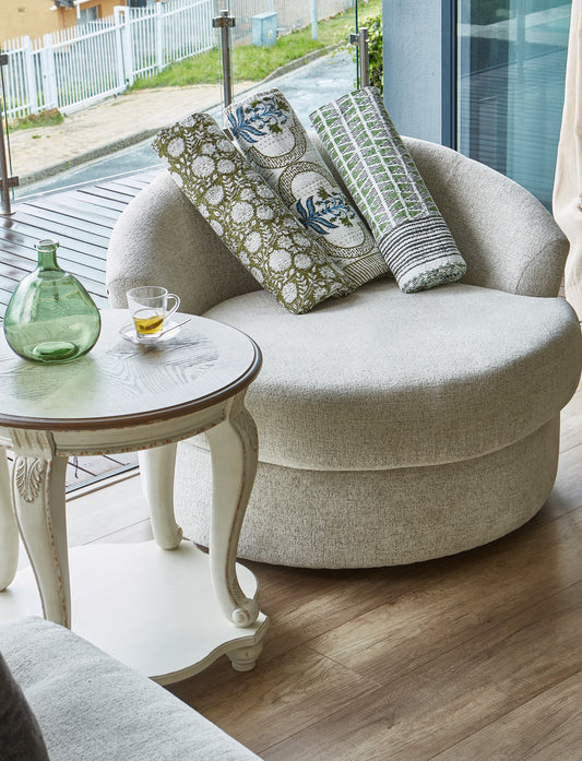 Hand Block Printed Kantha Bed cover - various colours and print patterns