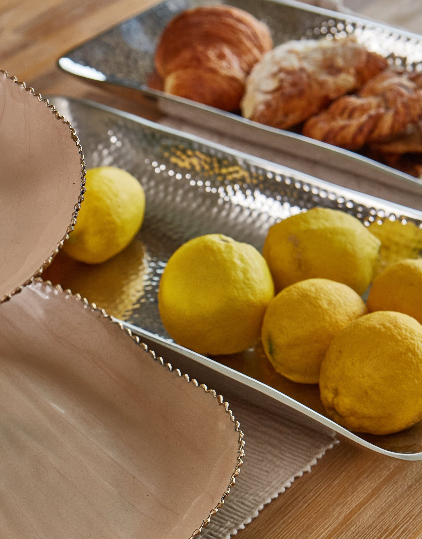 Aluminium Shiny Decorative Tray (small)