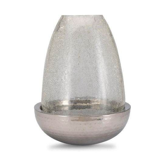 Glass Hurricane Candle Holder