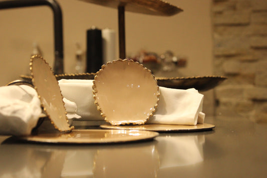 Napkin ring & Coaster set